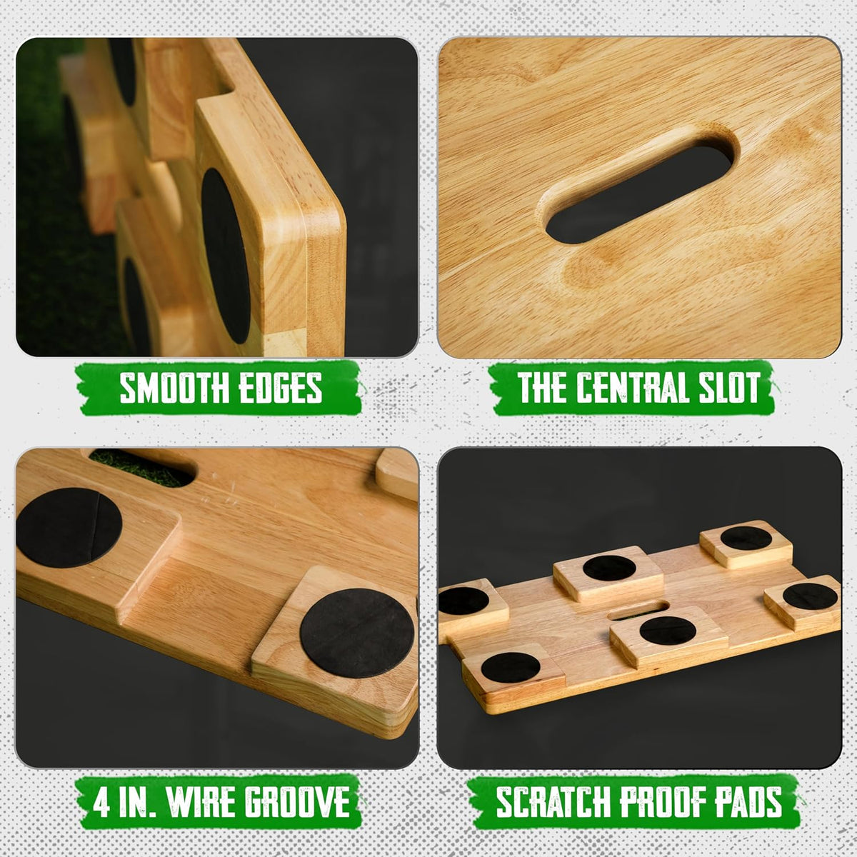 wood fitness board, exercise platform or wooden exercise, package contents