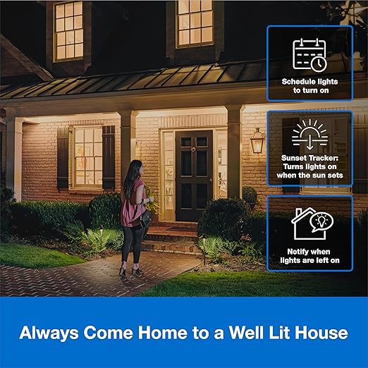 Lutron Caseta Original Smart Light Switch Kit w/ Wall Plate and Smart Hub