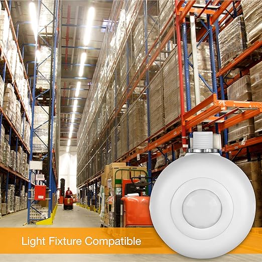 ENERLITES High Bay 360 Degree PIR Line Voltage Ceiling Occupancy Motion Sensor
