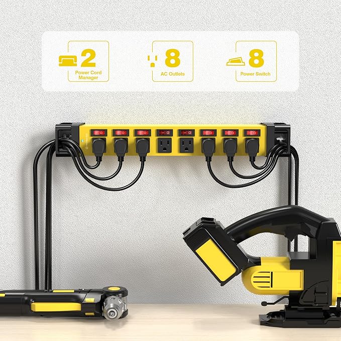 Power Strip with Individual Switches