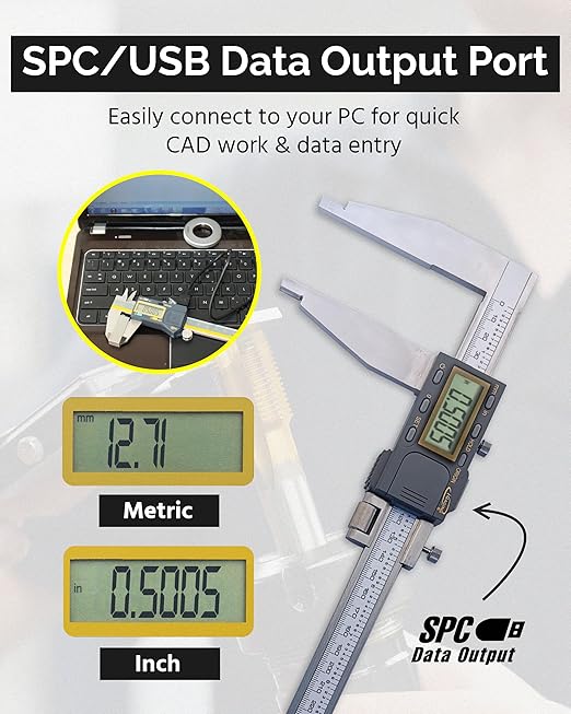 iGAGING Absolute Origin Heavy Duty 24" Digital Caliper, IP54 Electronic