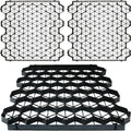 12PCS Permeable Pavers Gravel Grid Base Panel 1.6" Depth 32 Sq Ft