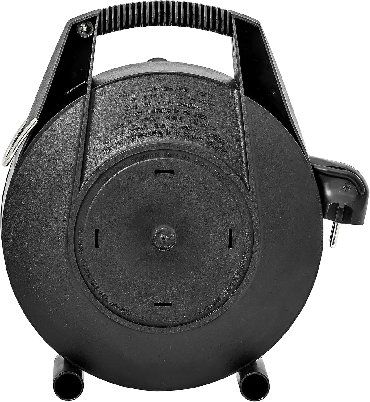 Brennenstuhl 1102501 H05VV-F 3G1,0 Comfort Line CL-L Electrical Cable Reel Extension Lead 5 m, Green, 1102781