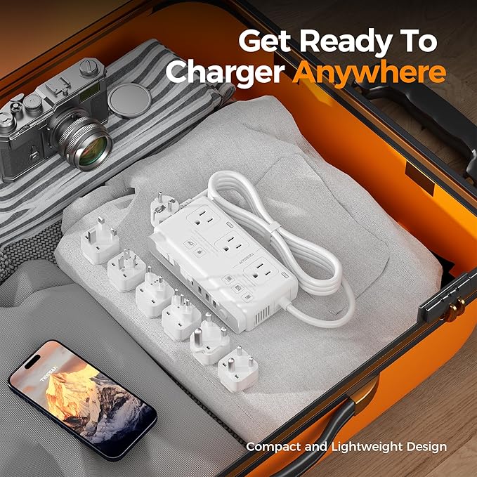 TESSAN 220V to 110V Voltage Converter