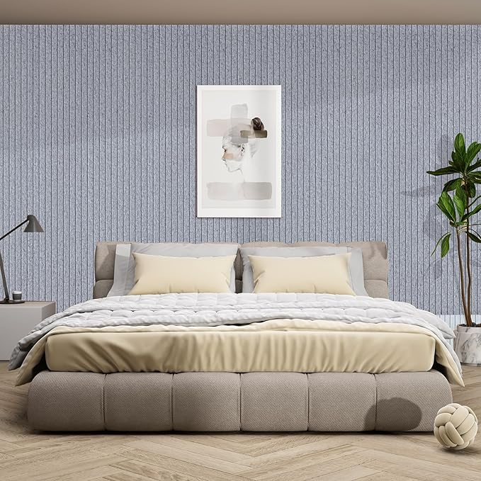 5 Pack Acoustic Panels, Premium Wall Sound Absorbing Panels, Decorative Sound