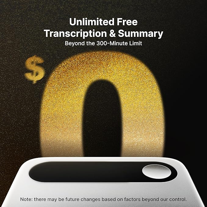 Comulytic Note Pro AI Voice Recorder, Unlimited Transcribe & Summarize