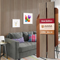 Avana Acoustic Wood Wall Panels – 94.4 X 12.6 Inch White Oak Acoustic Panels 2 (2 PCs)