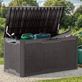 YITAHOME 100 Gallon Resin Deck Box