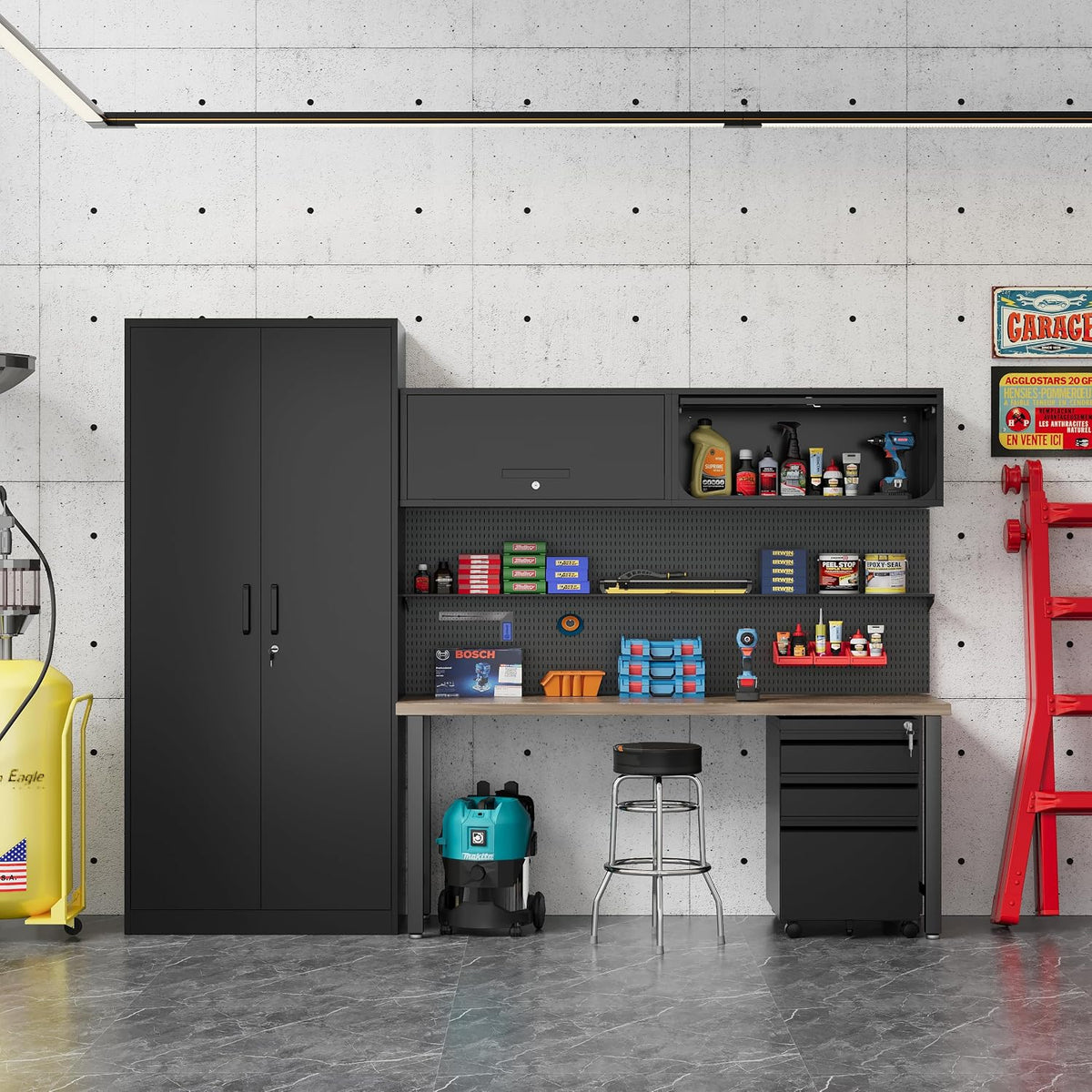 fesbos metal storage cabinet black wall cabinets with showing dimensions