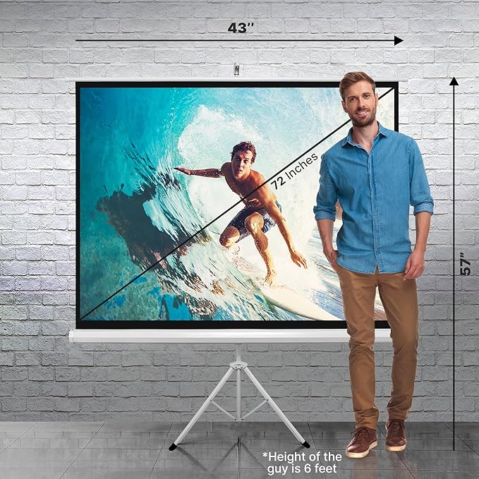 Pyle 72 Inch Outdoor Projector Screen