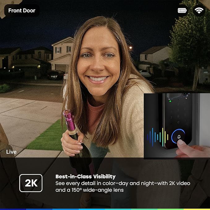 myQ Secure View™ 3-in-1 Smart Lock