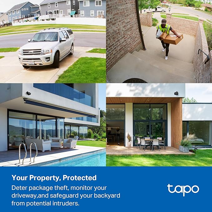 Tapo 1080p Outdoor Wireless Security Camera