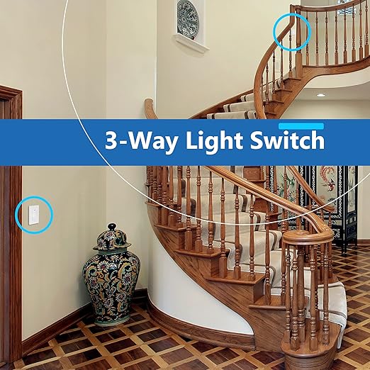 LIDER Minimalist Design Matte Finish Lighted Decorator Switch, Frameless Paddle (10-Pack)