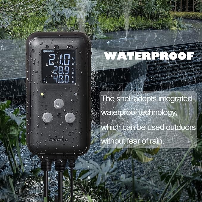 DIGITEN Heat Mat Thermostat Waterproof Temperature Controller DTC315 Greenhouse