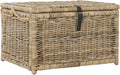 happimess Caden Collapsible Wicker Storage Trunk Chest 30", Natural