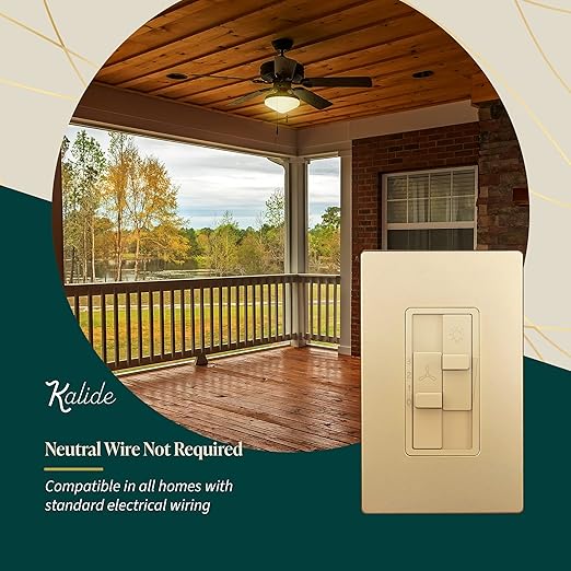 TOPGREENER Kalide Combo Dimmer Switch