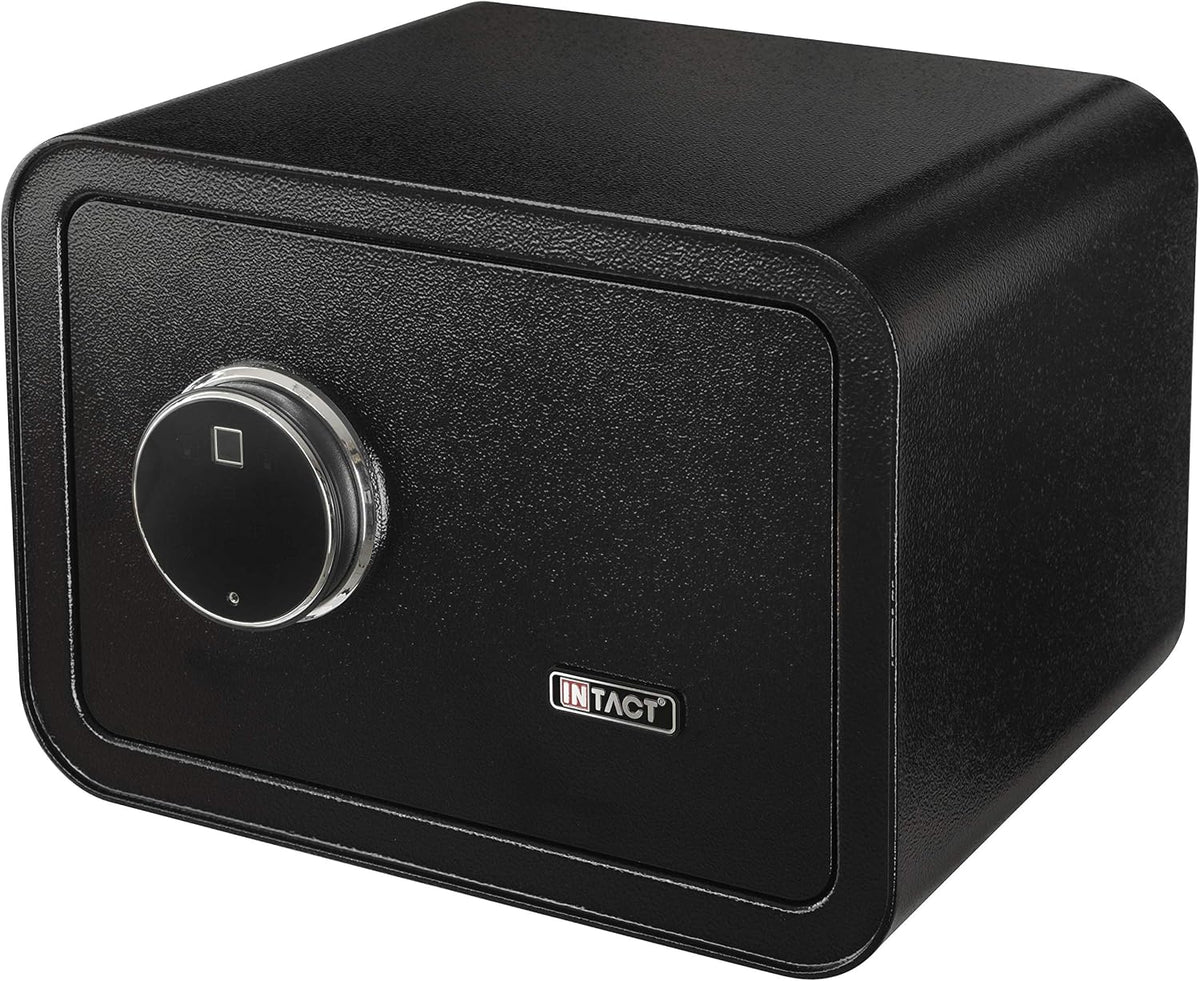 intact compact quick access biometric fingerprint gun safe, package contents