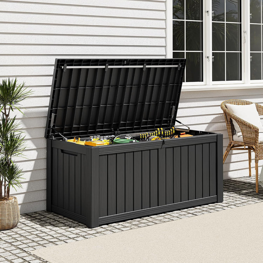 outdoor deck storage box,resin deck boxes indoor and, package contents
