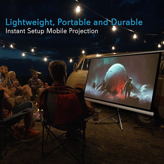 Pyle 50 Inch Portable Projector Screen