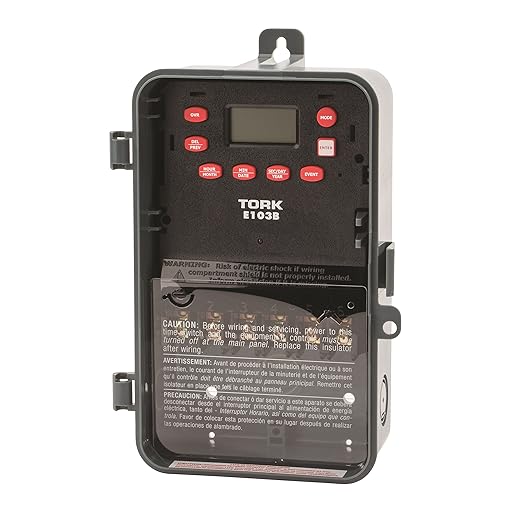 NSI Multipurpose Control 24 Hour Time Switch, 120-277 VAC Input Supply