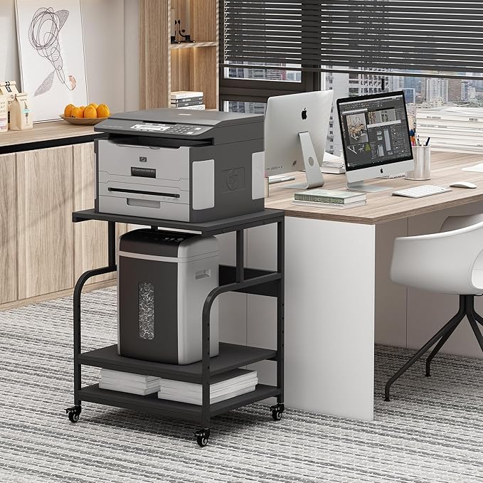 Fannova Printer Stand, 23.6 x18.9 x 30 Inches Large Printer Table