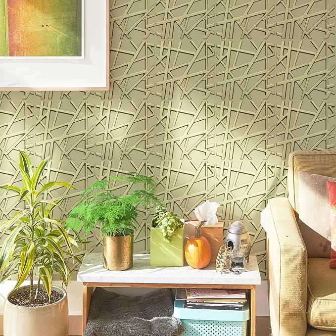 LEVOWAY 33 Pack 3D Wall Panels for Interior Wall Decor, Wall Covering Panles