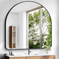 Arched Bathroom Mirror, Wall Mounted Mirror, Living Room, Hanging or Leaning
