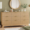 Fluted Dresser for Bedroom