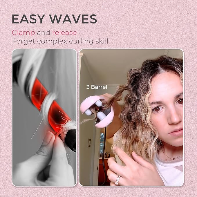 Curling Iron Hair Crimper Waver