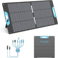 110W Portable Solar Panel for Power Station, 23.5% High Efficiency ETFE