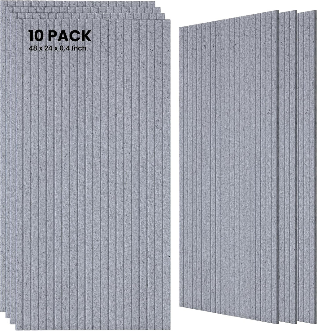 10 Pack Large Acoustic Panels, Sound Panels