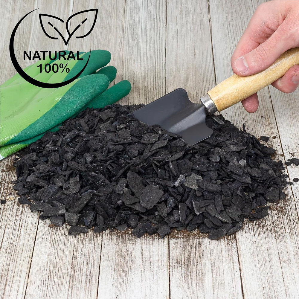 Soil Sunrise Horticultural Charcoal for Indoor Plants (30 Quarts) Hardwood So...