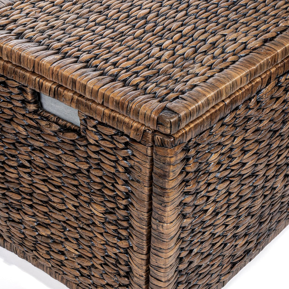 eyely mph9005b amanda wicker weave 30" storage trunk, package contents