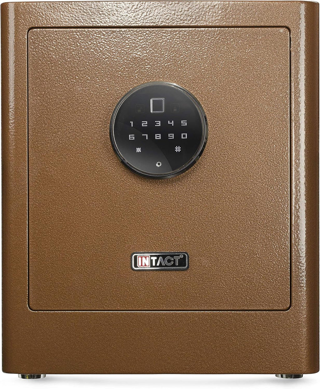 eylar intact compact quick access biometric fingerprint gun, side view