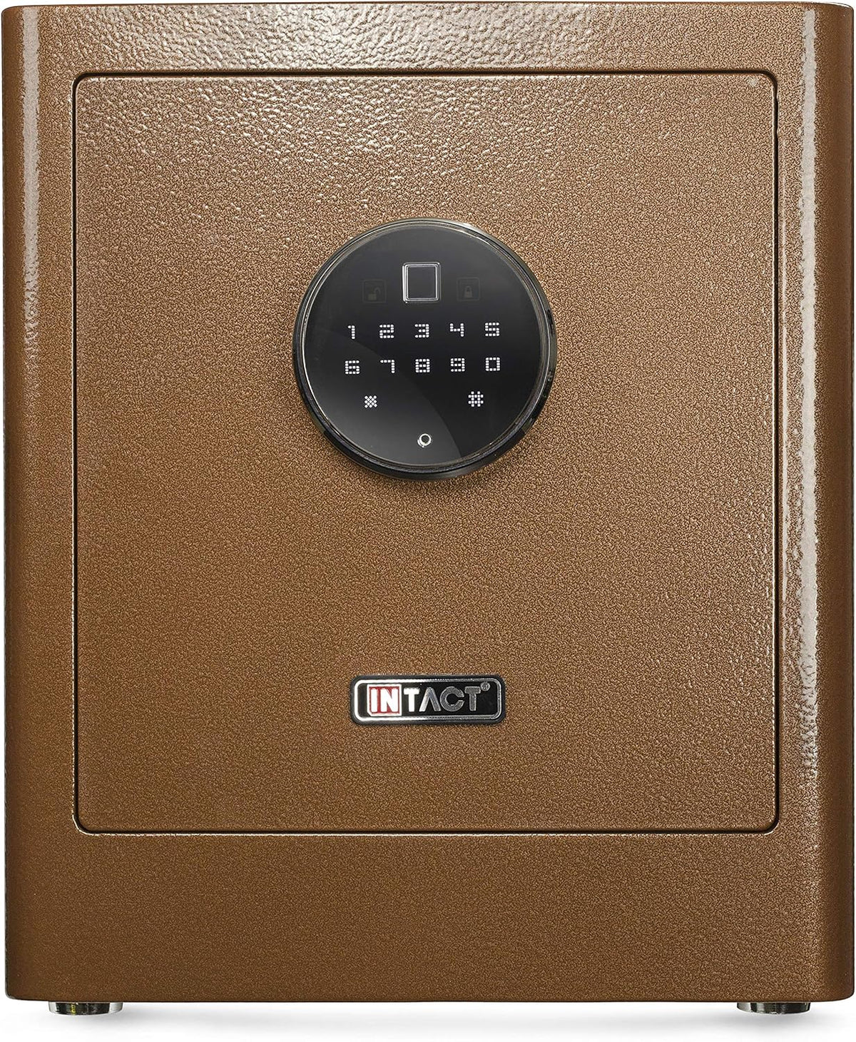 eylar intact compact quick access biometric fingerprint gun, side view